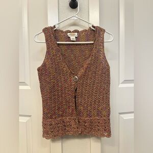 Talbots Colorful Knit Top